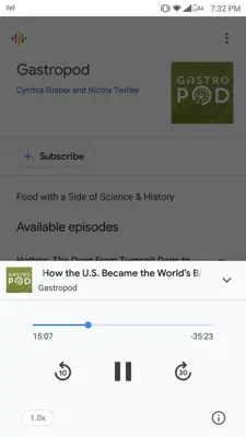 Google Podcasts android App screenshot 5